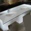 crystallized glass washing basin
