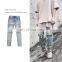 man import Custom ripped men denim jeans skinny stretch slim fit sexy men tight jeans