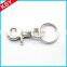 Promotional Price Shiny Sliver Fashional Gold Color Metal Snap Hook