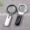 3 LED Reading Magnifying Glass 3X 45X Handheld Magnifier