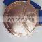 RAAF Alpine Snowsport Association Shiny copper Medal with 3D Relief in Sparkle Texture and die cast technique