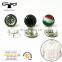 10mm pearl prong snap button / Press spring metal pearl snap button for fur coat