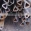 Q235 Triangular steel pipe/tube for construction