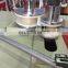 Window and door profile bending machine for aluminum
