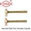 Explosion-proof Safety Non-spark Wood Handle Hammer with Round Head