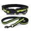 Diving Cloth Reflective Ribbon Pet Collar Leash Training Dog Pulling Rope Pet Neck Chain Pet Supplies
