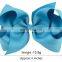 New 6" Large Hair Bows With Clips For Children Handmade Grosgrain Ribbon Hairbow Baby Hair Bow Accessories 40Colors