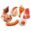 Cute Stuffed Dog Squeaky Toys Plush Vegetables Meat Chew Dog Toys
