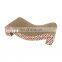 Customized high quilay cardboard cat scratcher pet supply