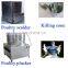 Best quality 500 pieces per hour poultry plucking machine for chicken duck goose quail