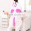 2015 Walsonstyles Cheapest Winter animal Onesie pajamas jumpsuit flannel adult jummp pink unicorn pajama