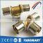 New arrival BSP ISO17484 brass union supplier gas system 3way equal tee for multilayer pipe