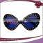 black bow shaped festival sunglasses funny eye glasses with rhinestone