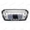 Honeycomb RS4 Front Grill 2017-2019 Car Front Grille For Audi B9 A4 S4