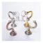 2 Pcs Wall Curtain Hangers Mounted Curtain Holder Hanger Hook Wall Buckle Rustic Closet Drawer Buckle Handle