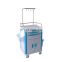 High quality  ABS and 304 steel material IV trolley with two dirt buckets for patient first aid