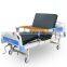 high quality ABS Head folding Double crank two function hospital bed