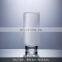Customized Home Table Decoration Placement Big Cup Shape Vase Glass Flower