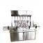 Automatic filling machine for viscous liquid cream paste with 2, 4, 6 filling nozzles production line