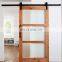 Pop bedroom South American style push-pull barn door