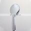 Hot Sale 3 Function ABS New Chrome Plastic 3D Face Design Cheap High Pressure Rainfall Hand Held Shower Head With Spray Gun