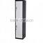 2 Door Powder Coated Steel Wardrobe Simple Storage School Lockers