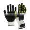 13Gauge Knitted Level 5 Cut Safety Gloves TPR High Impact Protective Gloves for Oilfield, Mining