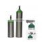 HG-IG ME 4.6L Breathing oxygen cylinder with aluminum  material for Oxygen cylinder prices with CGA870 Valve and Click Regulator