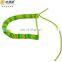 The black electrical spring wire/Coil spring cable
