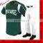 100% polyester custom full buttons baseball jersey sublimated baseball uniforms