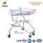 Red Wire Metal Shopping Trolley Price Classical Steel Material Shopping Trolley