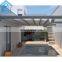 Retractable balcony roof high quality retractable PVC fabric Pergola awning
