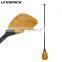 UICE 3-pieces Adjustable Lightweight Portable Bamboo Full Carbon Paddle with bag