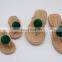 Hot Sale Summer Mommy daughter shoe set straw slippers water hyacinth sandals Vietnam Manufacturer
