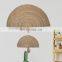 Hot Sale Art Decoration Natural Seagrass Fan Wall Decor with Handle Woven Fan and Wall Decor Set of 2  Cheap Wholesale