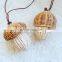 Hot Rattan Toys Small Mushroom Fairy Home Rattan Hanging Mushroom Cute and Acorn Bag Christmas Decor Wholesale