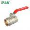 IFAN Customized Female Threaded 2Pc Ball Valve1/2 3/4 1 2 Inch Brass Ball Valves