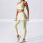 High Quality Fitness Activewear High Waist Sportswear Gym Seamless Workout Clothing 2 Piece YogaWear Set For Women