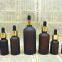 Black dropper bottle empty glass bottles amber color frosted glass bottles packing essential oil essence