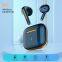 Upgraded Open Ear Earbuds with Noise Canceling Mic, Wireless Bluetooth，with 110H Playtime with case, Open Ear Headphone with ， Drivers Compatible with iPhone & Android (Black)