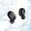 TWS wireless earbuds with touch botton and big capacity charging station