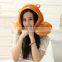 Lovely New Cartoon Little Animal Plush Neck Pillow with Hat and Eyeshade