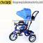 Parent push baby tricycle ,aluminum baby stroller 4 in 1