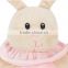 soft cute bunny plush baby toys animal ball toy for promotion gift/plush bunny toy