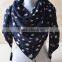 New Designs Printed Cotton Square Head Scarf