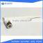 Nickel Plated SMA Male White Rubber 433MHz Antenna