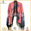 Fashion Design Factory Price Premium Lady Viscose Polyester Lace Shawl