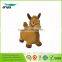 PVC inflatable animal vover plush hopper ball