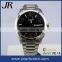 Newest miyota movt skeleton caseback 5ATM water resistant ,men watch 2015