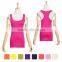 Sleeveless lady tank top , custom tank top wholesale